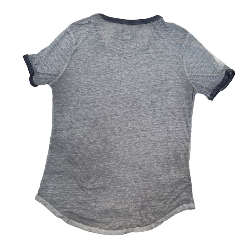 The Beatles Shirt Women XL Gray Round Neck Short Sleeve Graphic Rock Tee Stretch - Picture 2 of 6